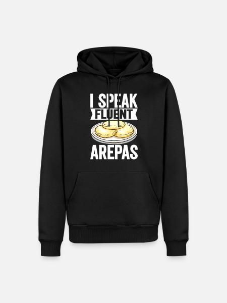 Arepas vénézuélienne - Sweat à capuche Premium bio Homme - noir