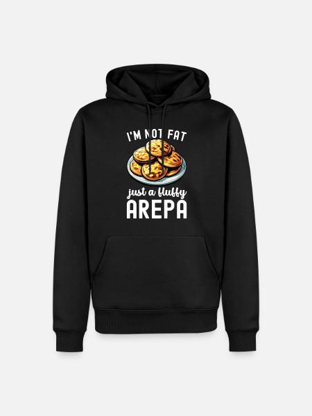 Arepas vénézuélienne - Sweat à capuche Premium bio Homme - noir