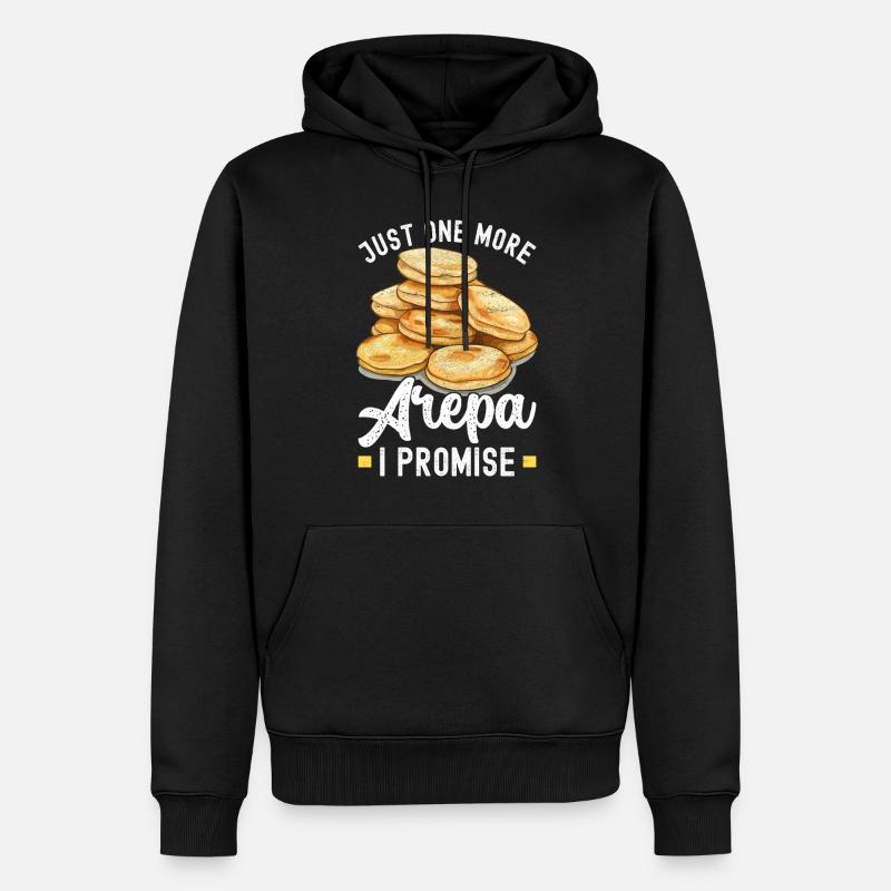 Arepas vénézuélienne - Sweat à capuche Premium bio Homme - noir