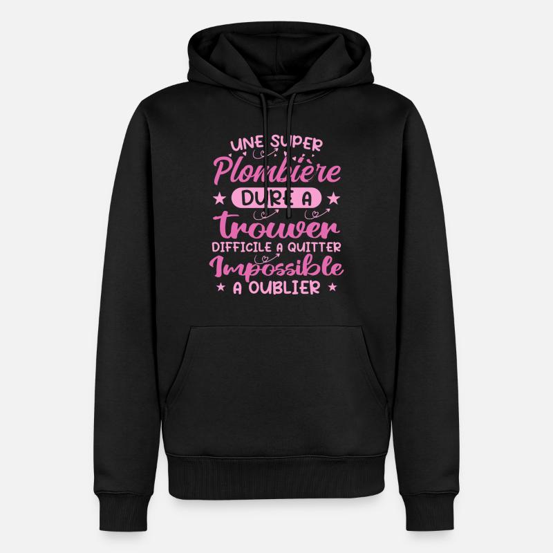 Ein Super-Klempner - Klempner-Geschenk - Männer Premium Bio Hoodie - Schwarz