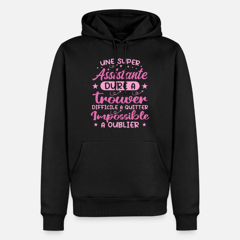 Ein Super Assistant - Assistent Geschenk - Männer Premium Bio Hoodie - Schwarz