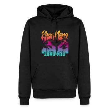 Phra Nang Thailand - Männer Premium Bio Hoodie - Schwarz - Vorne - Nico (187cm)