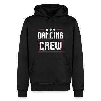 Dancing Crew - Männer Premium Bio Hoodie - Schwarz - Vorne - Nico (187cm)