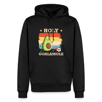 Fußballspieler Kinder Fußballfan Lustig - Männer Premium Bio Hoodie - Schwarz - Vorne - Nico (187cm)