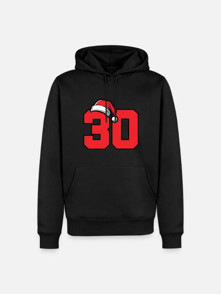 30 Numéro Noël - Sweat à capuche Premium bio Homme - noir