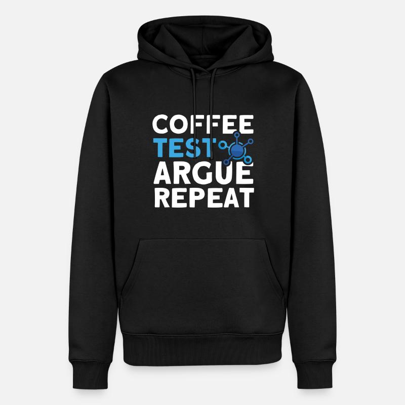 QA Ingenieur QA Tester Software Tester - Männer Premium Bio Hoodie - Schwarz