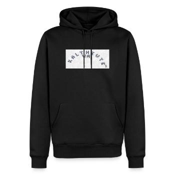 Kalt Heute Wa - Männer Premium Bio Hoodie - Schwarz - Vorne - Nico (187cm)