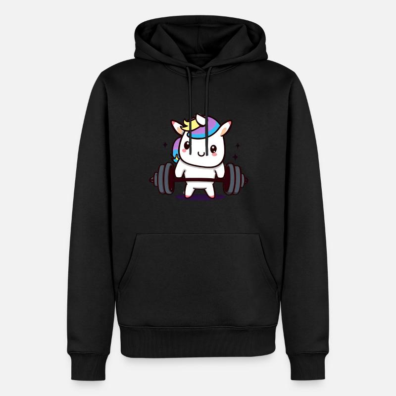 Surfer Jésus - Sweat à capuche Premium bio Homme - noir