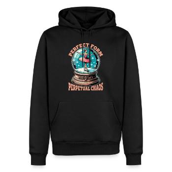 Ballet Forme Parfaite Chaos Perpétuel Ballet Danse - Sweat à capuche Premium bio Homme - noir - Devant - Nico (187cm)