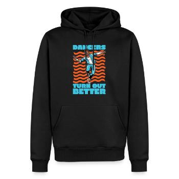 Dance Teacher Dancers Turn Out Better Choreography - Männer Premium Bio Hoodie - Schwarz - Vorne - Nico (187cm)