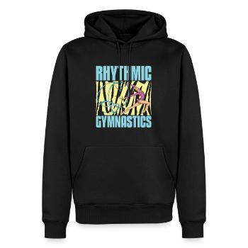 Acro Dance Rhythmic Gymnastics Acrobatic Dancing - Männer Premium Bio Hoodie - Schwarz - Vorne - Nico (187cm)