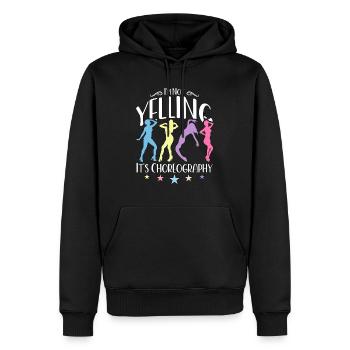 Dance Teacher It's Not Yelling It's Dance Sport - Männer Premium Bio Hoodie - Schwarz - Vorne - Nico (187cm)