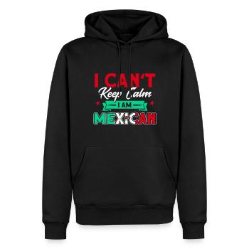 Mexiko Mexikanische Wurzeln Geschenk - Männer Premium Bio Hoodie - Schwarz - Vorne - Nico (187cm)