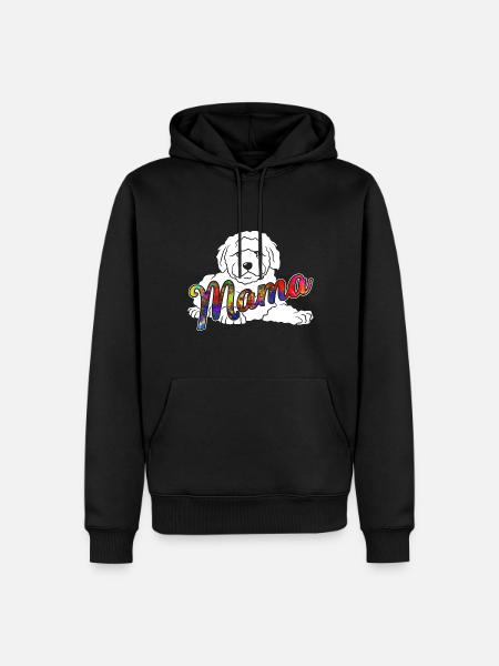 Goldendoodle Goldendoodle Mama - Men’s Premium Organic Hoodie - black