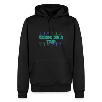 Going on a ripT - Männer Premium Bio Hoodie - Schwarz - Vorne - Nico (187cm)