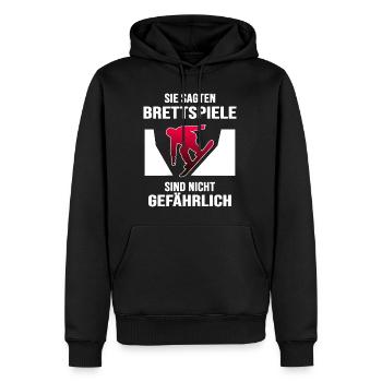 Snowboard Snowboarder Snowboard-Brett freestyle - Männer Premium Bio Hoodie - Schwarz - Vorne - Nico (187cm)