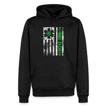 Abteilung für Radiologie Medizinische Bildgebung Witz Rad Tech - Männer Premium Bio Hoodie - Schwarz - Vorne - Nico (187cm)