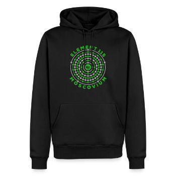 Element 115 Ununpentium Anti-Schwerkraft-Moscovium - Männer Premium Bio Hoodie - Schwarz - Vorne - Nico (187cm)