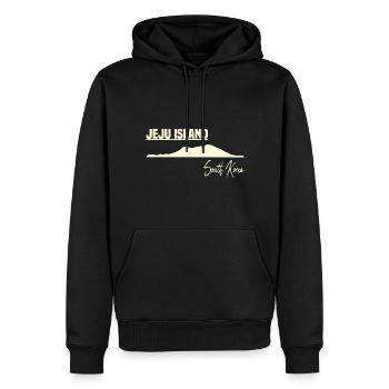 Jeju Island South Korea - Männer Premium Bio Hoodie - Schwarz - Vorne - Nico (187cm)