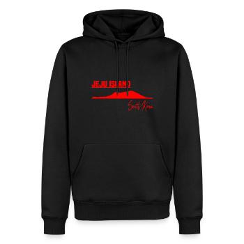Jeju Island South Korea - Männer Premium Bio Hoodie - Schwarz - Vorne - Nico (187cm)