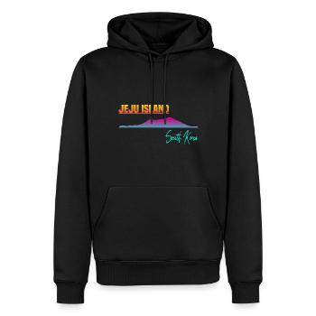 Jeju Island South Korea - Männer Premium Bio Hoodie - Schwarz - Vorne - Nico (187cm)