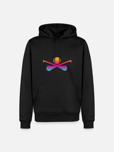 Camogie Sport - Men’s Premium Organic Hoodie - black