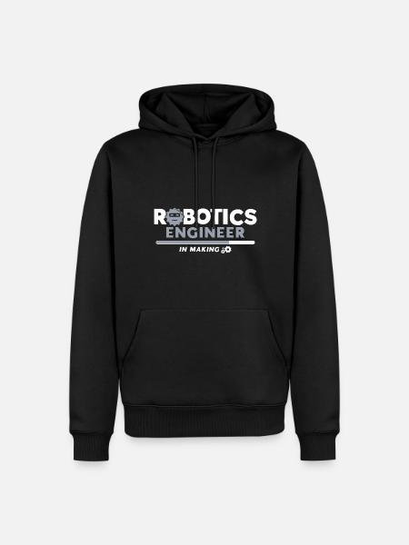 Robot Robotics Engineer Costume Robot - Men’s Premium Organic Hoodie - black