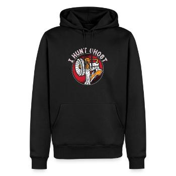 Geisterjäger Geisterjagd Geist Paranormal Geschenk - Männer Premium Bio Hoodie - Schwarz - Vorne - Nico (187cm)