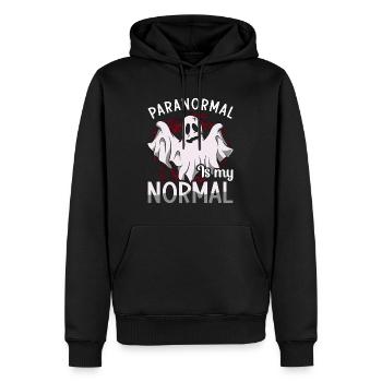 Geisterjäger Paranormal Geisterjagd Geist Geschenk - Männer Premium Bio Hoodie - Schwarz - Vorne - Nico (187cm)