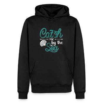 Freitaucher Apnoe Tauchen Freitauchen Geschenk - Männer Premium Bio Hoodie - Schwarz - Vorne - Nico (187cm)