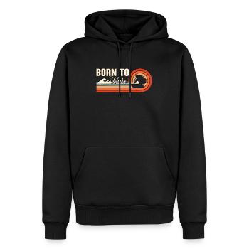 Wakeboard Wakeboarder Wakeboarding Cadeau - Sweat à capuche Premium bio Homme - noir - Devant - Nico (187cm)