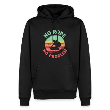Wakeboard WakeboardIng Wakeboarder Cadeau - Sweat à capuche Premium bio Homme - noir - Devant - Nico (187cm)