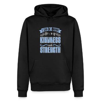 Mental Health Coffee I Can Be Known Care Anxiety - Männer Premium Bio Hoodie - Schwarz - Vorne - Nico (187cm)