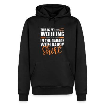 Electronics Repair This Is My Working Electrical - Männer Premium Bio Hoodie - Schwarz - Vorne - Nico (187cm)