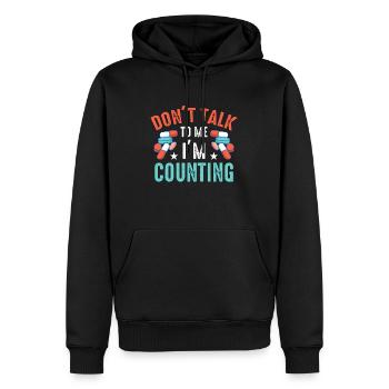 Pharmacy Technician Don't Talk To Me Prescription - Men’s Premium Organic Hoodie - black - Front - Nico (187cm)