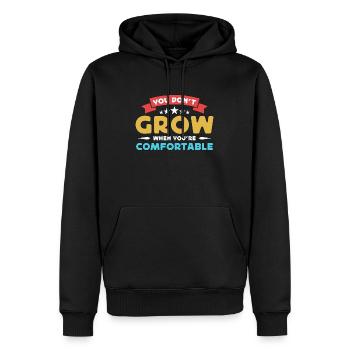 Radio amateur Vous ne cultivez pas Rétro Amateur Radio Tower - Sweat à capuche Premium bio Homme - noir - Devant - Nico (187cm)