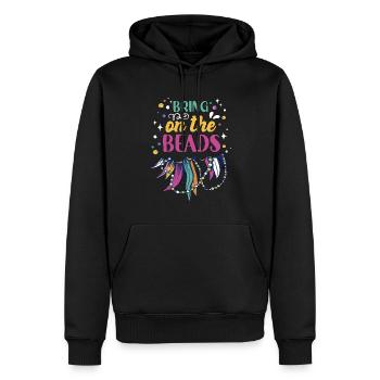 Beading Bring On The Beads Jewelry Making Beader - Männer Premium Bio Hoodie - Schwarz - Vorne - Nico (187cm)