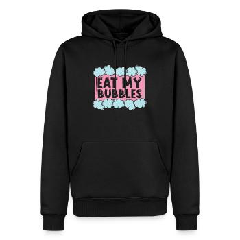 Soapmaking Eat My Bubbles Handicrafts Soap Maker - Männer Premium Bio Hoodie - Schwarz - Vorne - Nico (187cm)