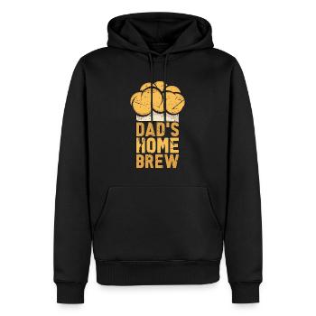 Beer Brewing Dad's Home Brew Brewing Beer Brewer - Männer Premium Bio Hoodie - Schwarz - Vorne - Nico (187cm)