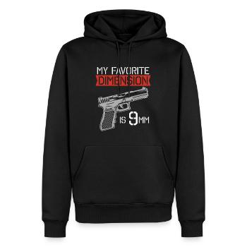 Gunsmith My Favorite Dimension Gun Fixer Gunsmiths - Männer Premium Bio Hoodie - Schwarz - Vorne - Nico (187cm)