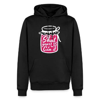Conserves Fermez votre couvercle et pouvez-le Homesteader Canner - Sweat à capuche Premium bio Homme - noir - Devant - Nico (187cm)