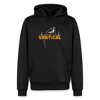 Pole Vault Moving The Vertical Track And Field - Männer Premium Bio Hoodie - Schwarz - Vorne - Nico (187cm)