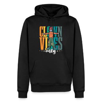 Circus Clown Vibes Only Circus Performer Juggling - Männer Premium Bio Hoodie - Schwarz - Vorne - Nico (187cm)
