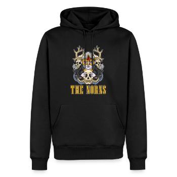 Norse Mythology The Norns Valkyrie Goddess Valknut - Männer Premium Bio Hoodie - Schwarz - Vorne - Nico (187cm)