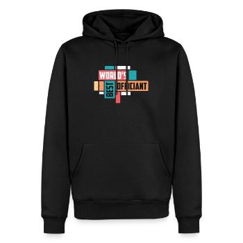 Officiant World's Best Officiant Wedding Minister - Männer Premium Bio Hoodie - Schwarz - Vorne - Nico (187cm)