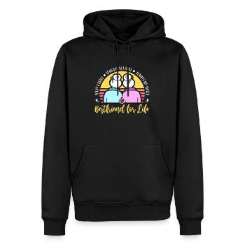 Maid Of Honor Today A Bride Tomorrow A Marriage - Männer Premium Bio Hoodie - Schwarz - Vorne - Nico (187cm)