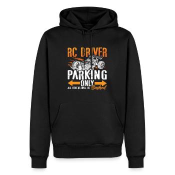RC Model Racing RC Driver Parking uniquement RC Racing - Sweat à capuche Premium bio Homme - noir - Devant - Nico (187cm)