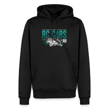 RC Model Racing RC Cars RD aime la télécommande - Sweat à capuche Premium bio Homme - noir - Devant - Nico (187cm)