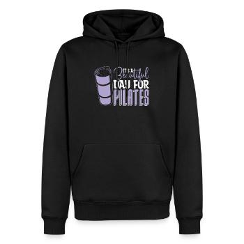 Pilates It's A Beautiful Day For Pilates Reformer - Männer Premium Bio Hoodie - Schwarz - Vorne - Nico (187cm)