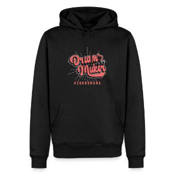 Surrogacy Dream Maker IVF Pregnancy Surrogate Mom - Männer Premium Bio Hoodie - Schwarz - Vorne - Nico (187cm)
